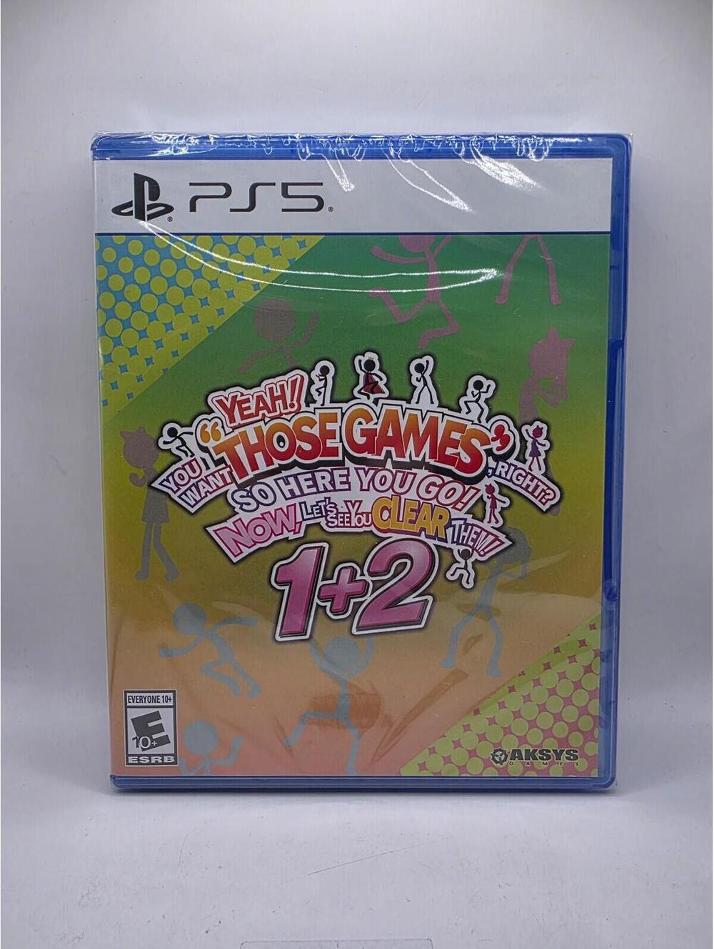 Brand New!!! - Yeah You Want Those Games 1+2 by AKSYS Games for PS5 - Sealed